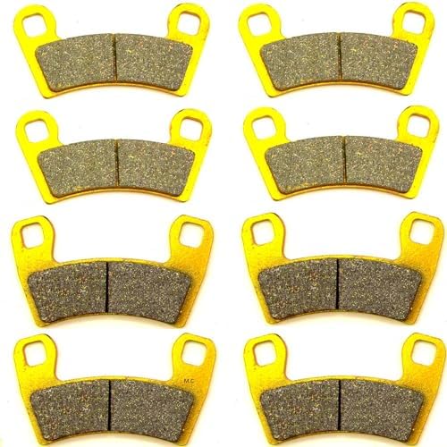 Master Chen Front Rear Brake Pads Brakes for Polaris Razor