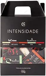 Caixa Intensidade Tabletes 150g Cacau Show