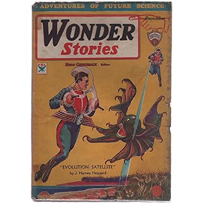 Wonder Stories, A Gernsback Publication, December 1933