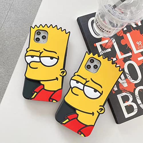 Fxfoot Compatible With Iphone 13 Pro Max Case Silicone Cartoon Funny Animated Character Design Cases,For Girls Boys Men Kids Teen Adult Fashion Personality Unique Square For Anti-Drop Phone Case #TOP6