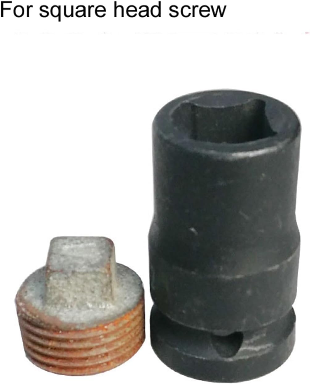 Llave de vaso cuadrada de 1/2, herramienta de cuatro puntas para tornillos de cabeza cuadrada de 5 a 24 mm, 22 mm
