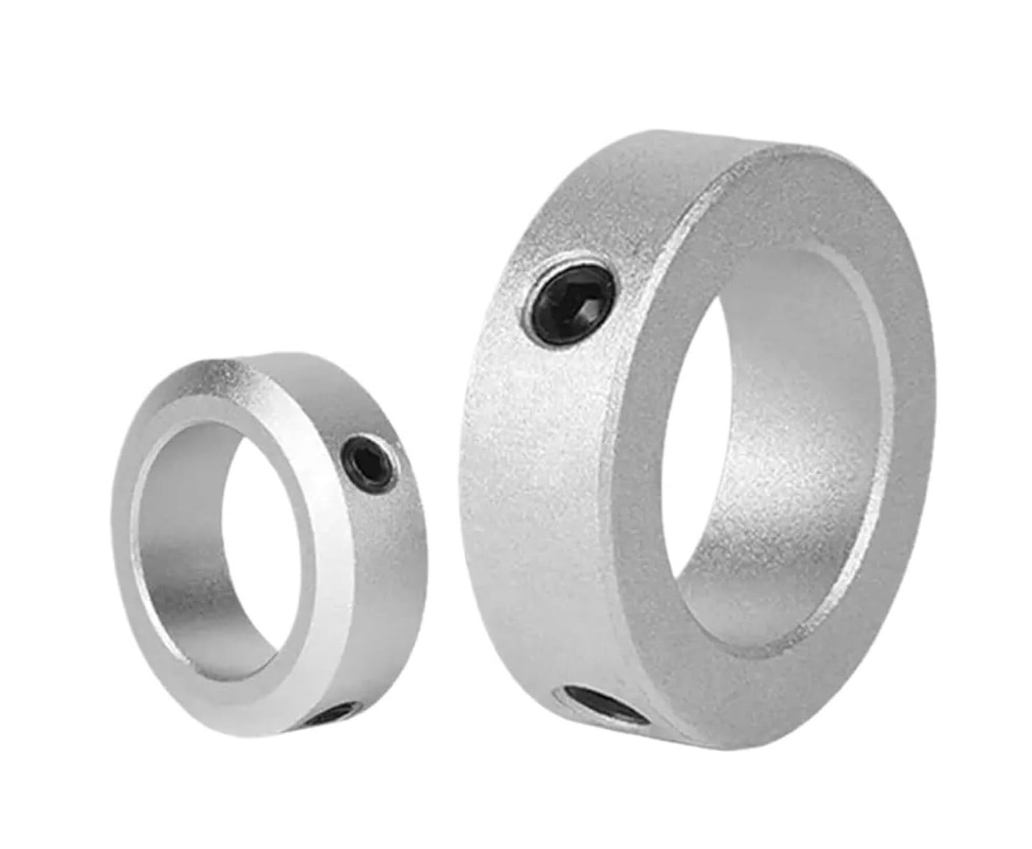 Bague de limitation de verrouillage, collier d'arbre en alliage d'aluminium avec vis, convient aux arbres de 6 à 30 mm, durable et sécurisé pour diverses applications, 1 pièce