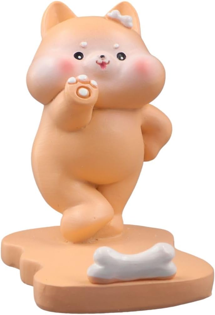 Leadigol Cute Bear Smartphone Stand Phone Holder Cartoon Animal Japanese Anime Desktop Mobile Phone Bracket Miniatures Kawaii Decorative Ornaments image 4
