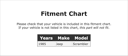 Miniatura 2 de Front Left/Driver Side Brake Hydraulic Hose Compatible With Jeep Scrambler 1985 PC-419018
