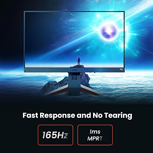 Benq Mobiuz Ex240N 24 Inch Fhd 1080P Fhd Va 165Hz Gaming Computer Monitor With 1Ms Mprt, Gaming Color Optimizer, Freesync Premium, Built-In Speakers, Eye-Care Tech, Hdr10, Brightness Intelligence Plus #TOP5