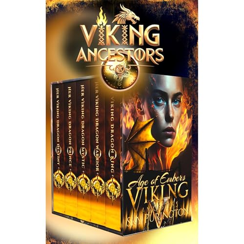 Viking Ancestors: Age of Embers Boxed Set Audiolibro Por Sky Purington arte de portada