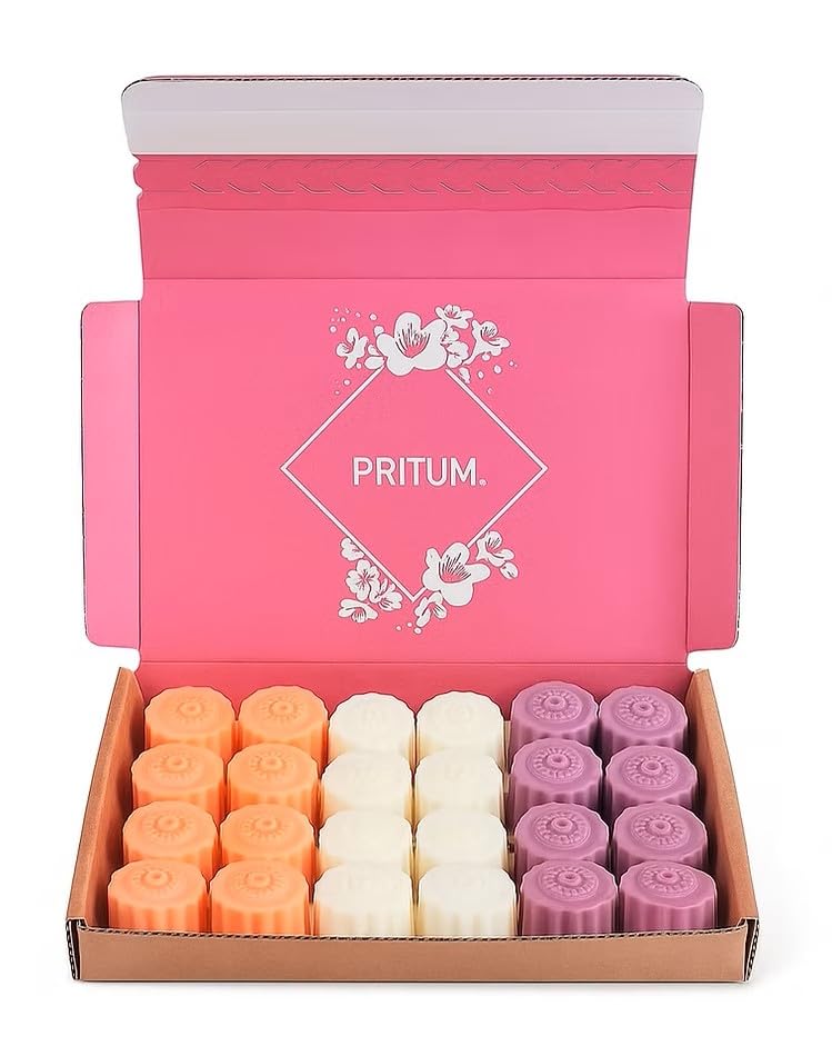 PRITUM. Ldy Million, Alien & Black Opium Inspired Set of Three Gift Set Eco Vegan Premium Strong Scented Wax Melts 24 in Box UK Small Business