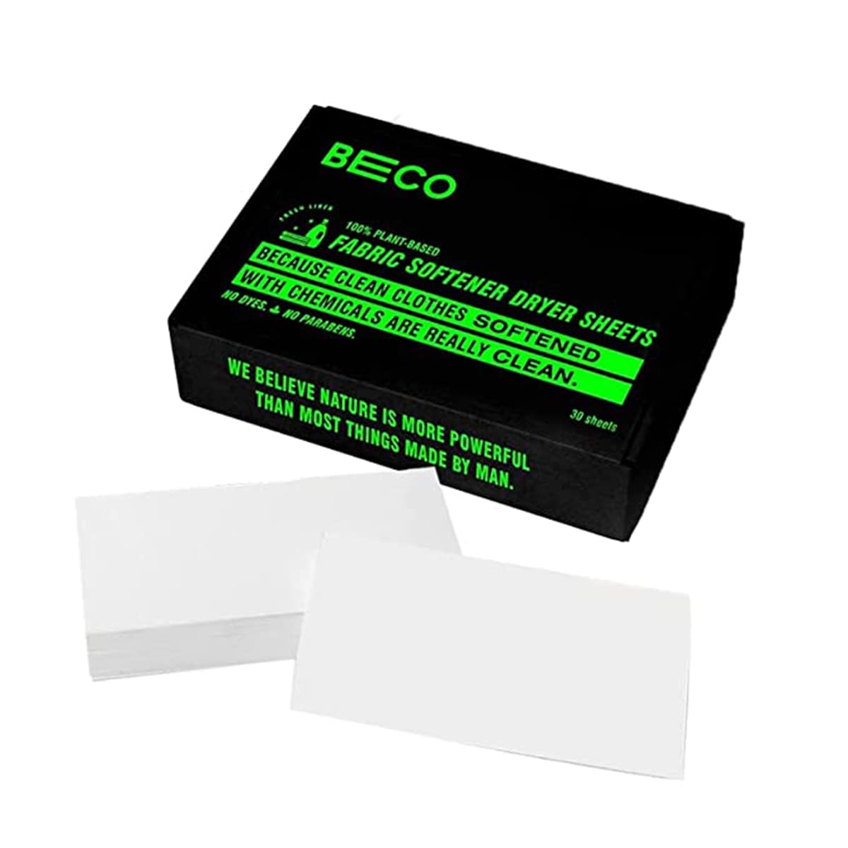 Beco Eco-Friendly Fabric Softner Sheets | 30 Sheets | Disolves Easily in Water | Plant Based, Chemical Free |Suitable for Machine and Hand Wash | Use as a Fabric Conditioner (B0BNVRNGXC) Amazon Price History, Amazon Price Tracker
