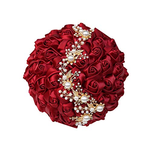 Bouquet de mariage à la main de 15cm pour demoiselle d'honneur
