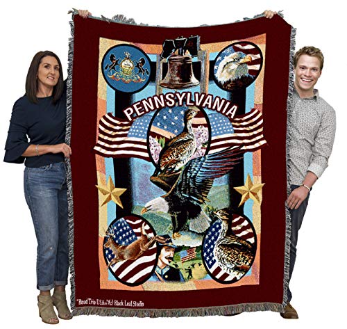 State of Pennsylvania Woven Blanket