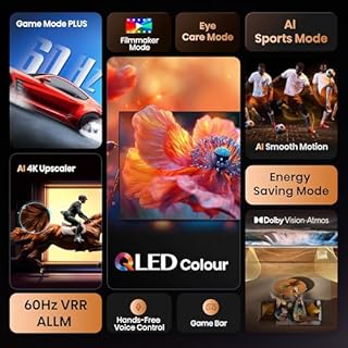 Hisense 43E7Q - QLED TV 43 (108 cm) - 4K UHD 3840x2160 - TV connessa - 3xHDMI 2.1 - WiFi