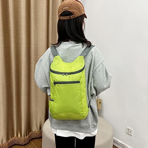 Mochila ultraligera plegable para senderismo azul marino miniatura 7
