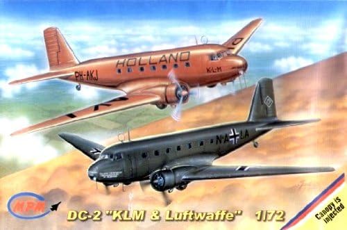 MPM Models DC2 KLM and Luftwaffe Aircraft (1/72 Scale)