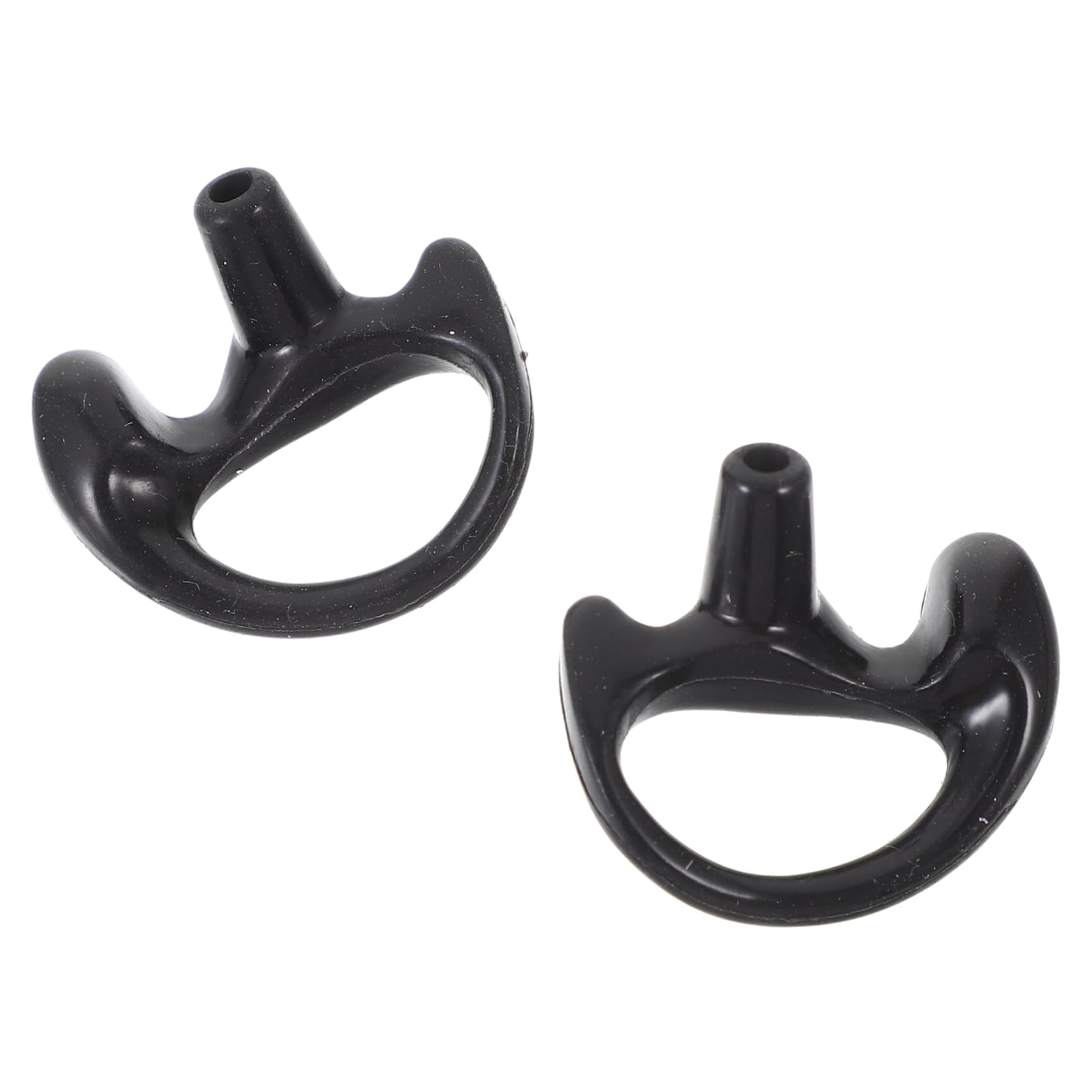 KICHOUSE Terphone Ear Plugs 1 Pair Silicone Ear Molds Comfortable Rubber Ear Inserts for Interphone Earpiece Replacement