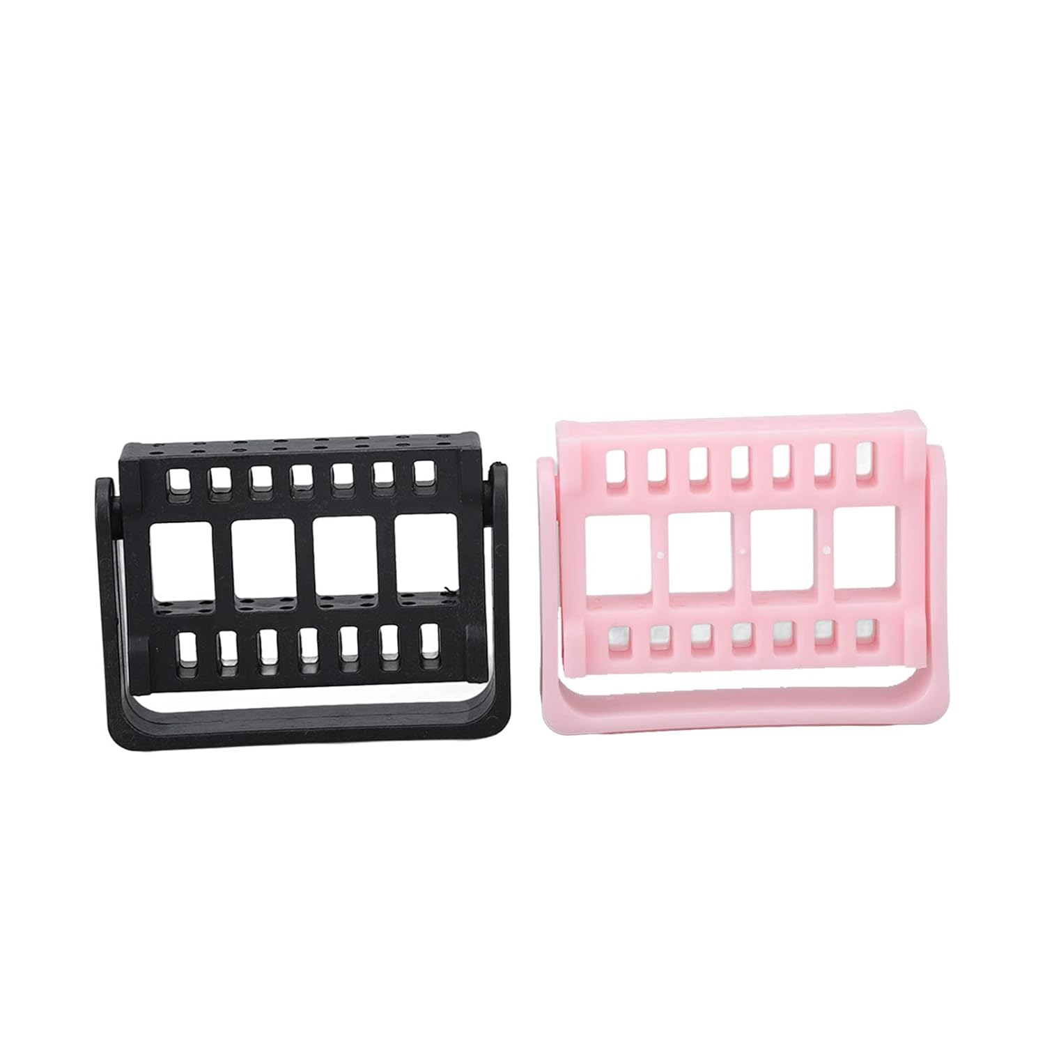 Nail Drill Bit Holder,ANGGREK 4pcs Nail Drill Bit Holder Stand Home Nail Drill Bits Salon Nail Drill Bit Display Organizer Storage Container