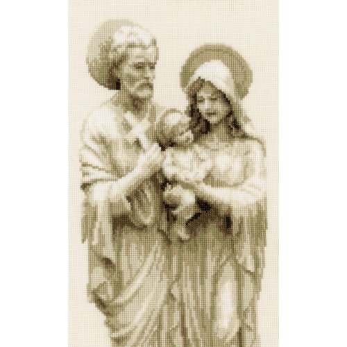 Vervaco Jesus, Mary & Joseph - Cross Stitch Kit