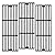 Votenli S6505A (3-Pack) Stainless Steel Cooking Grid Grates Replacement for Chargriller 3001, 3008, 3030, 4000, 5050, 5252,5650,King Griller 3008 5252 Set of 3