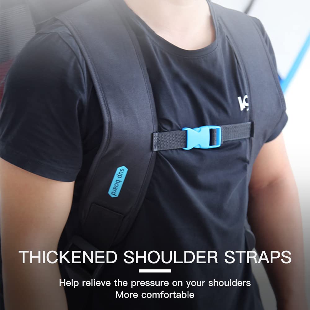 Pretfy 80L/ 105L Travel Backpack for Inflatable Paddleboard SUP Stand Up Board Carrying Bag Shoulder Backpack