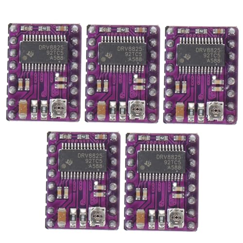 SOLUSTRE 5pcs Stepper Motor Driver Module Heat Sink Printer Compatible Simple Diy Control