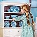 THE QUEEN'S TREASURES 18 Inch Doll Kitchen Accessories, Spatter Ware 12 Piece Serving Set, 3 Nesting Bowls, Platter, 4 Dishes & 4 Cups Compatible with American Girl Doll Kitchen Furniture