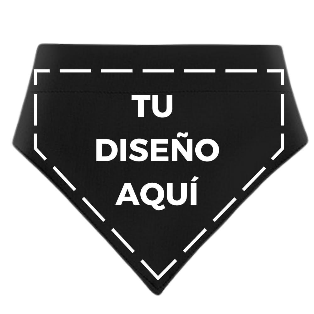 LaTostadora Personalizar Bandanas y Pañuelos para Perros - Bandana Perro Personalizada - Pañuelo Personalizado - Ropa y Accesorios Perro y Gato Personalizable - Mascota Regalo