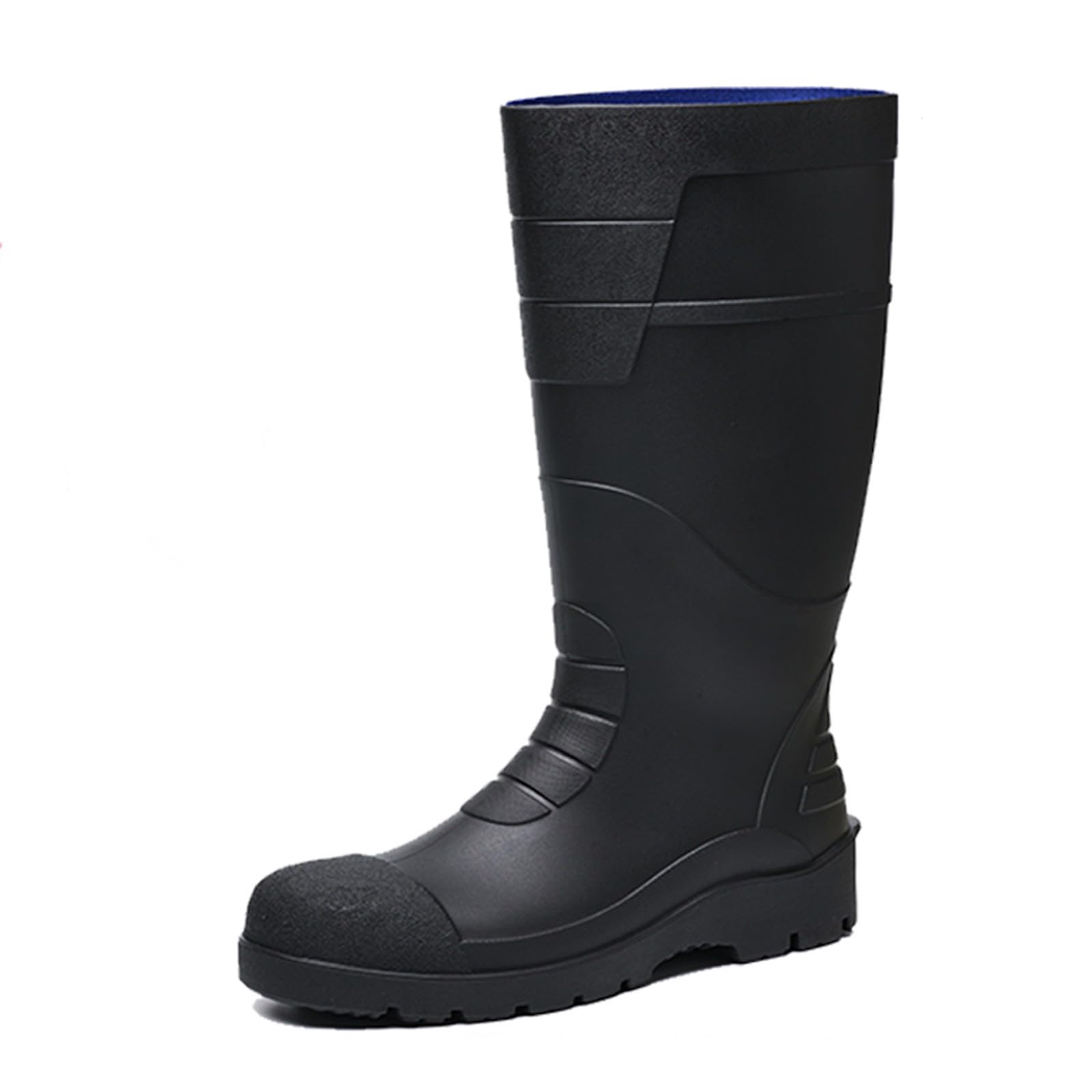 Botas De Agua Para Hombre Y Mujer Botas Impermeables Botines Jardín Trabajo Suave Y Ligero Moda Media Caña Botines De Pvc De Moda Antideslizante Adecuado Para Días Lluviosos Y Ambientes Húmedos