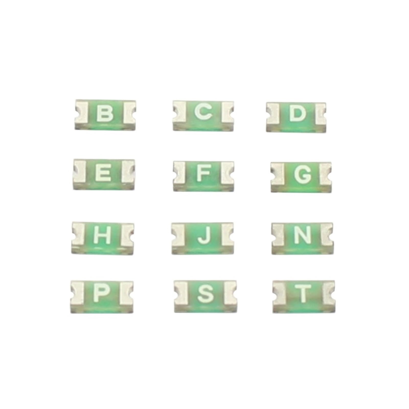 Fusible rapide SMD 1206 2A 63V Code N de type 3216 pour circuit électronique