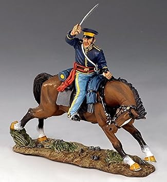 Mounted US Cavalry Dragoon with Sword | The Real West | King & Country TRW003