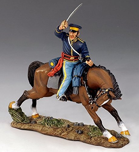 Mounted US Cavalry Dragoon with Sword | The Real West