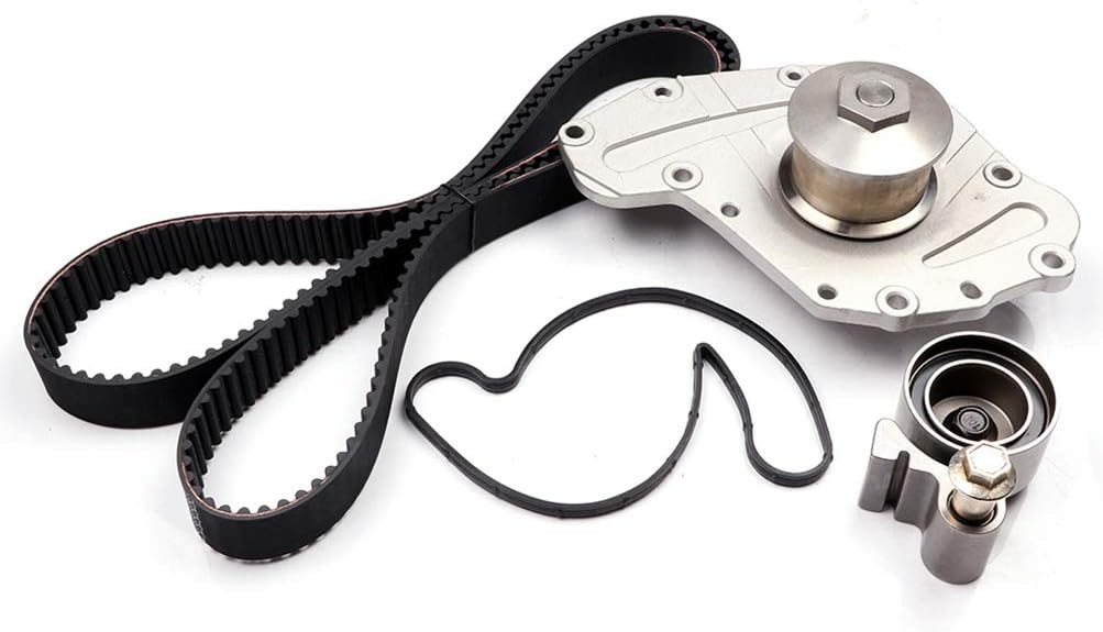 V6 SOHC Engine Timing Belt Kit w/Water Pump Fit for 2005-2010 for Chrysler for 300 3.5L 2007-2010 for Chrysler for Sebring 3.5L 2006-2010 for Dodge for Charger 3.5L