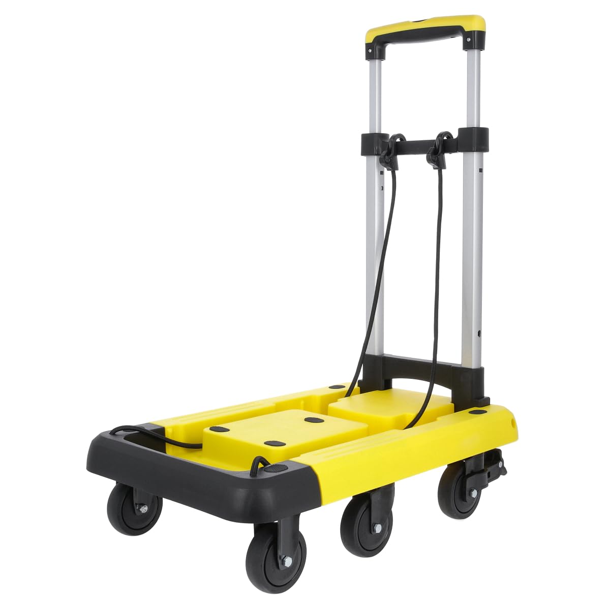 Tough Master Folding Hand Truck 6 Wheels 150Kg Load CapacityAdjustable Platform Length And Retractable Handle from B&Q