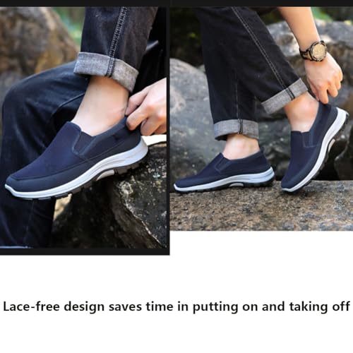 Orthowalkway Mens Shoes, Orthowalkway Mens Shoes Slip on Orthopedic, Outdoor Casual Non Slip Flats Shoe4