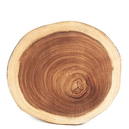 Tabla de Cortar Redonda de Madera Acacia 14 in miniatura 6