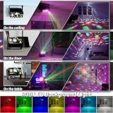 Party Lights Dj Disco Light Disco Ball Light LED Stage Strobe Lights Projector Sound Activated with Remote Control for Parties Club Bar Holiday Christmas Dance Gift Birthday Xmas Wedding Home Décor