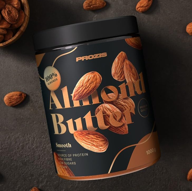 Prozìs Almond Butter 1 kg - burro di mandorle, crema spalmabile - 100% naturale