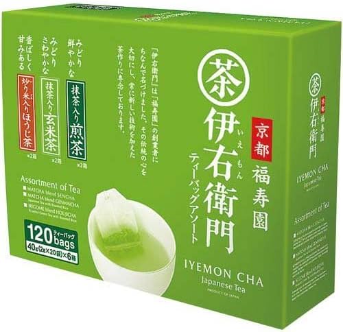 Iyemon CHA Assorted Tea Bags 120p