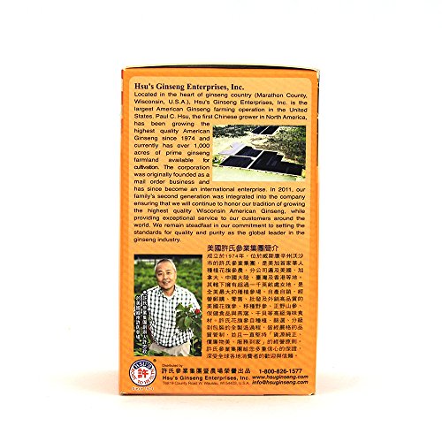 Hsu’s Ginseng Sku 126Mm | Small Mixed Slices | Cultivated Wisconsin American Ginseng Direct From Hsu's Ginseng Gardens | 许氏花旗参 | 4Oz Jar, 西洋参, B071438Cbh #TOP3