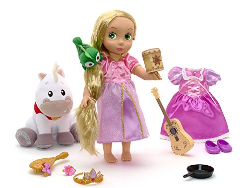 Disney Store Rapunzel Muñeca Animators Collection Princesa Pascal Juego