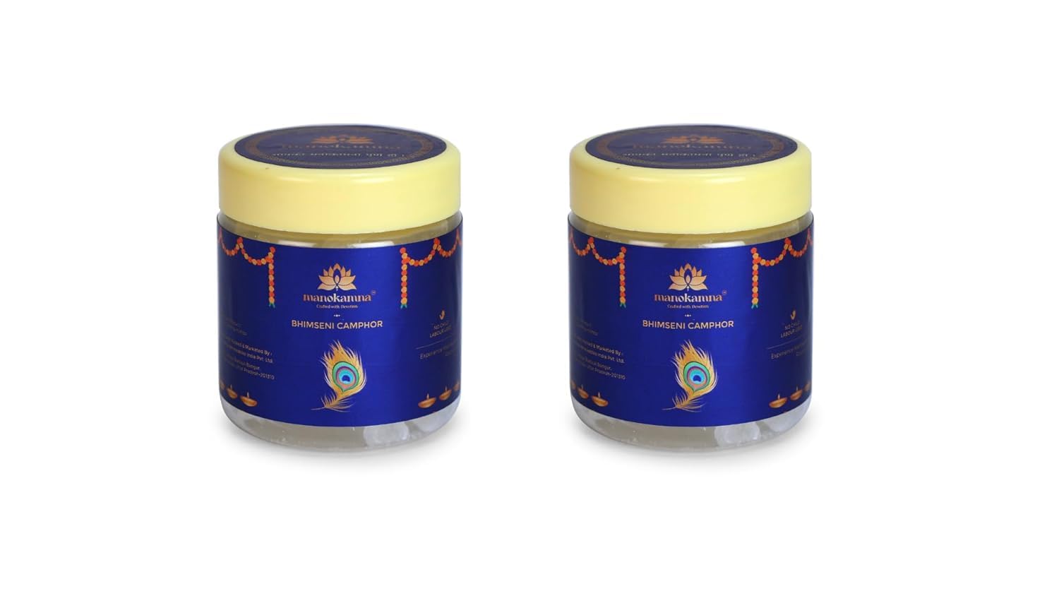 Divine Bhimseni Camphor – Traditional Remedy with Spiritual Essence | Ayurvedic Grade & Organic | Strong Aroma for Healing & Puja (50gm - Pack of 2)-picture-31