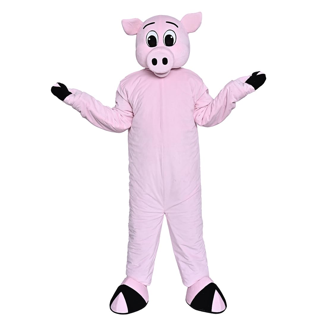 Pink Pig Hog Swine Mascot Costume Adult Cosplay