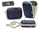 Navitech Dark Blue Hard Protective Mini PC Stick Case Compatible With Lenovo Ideacentre Stick 300 Mini