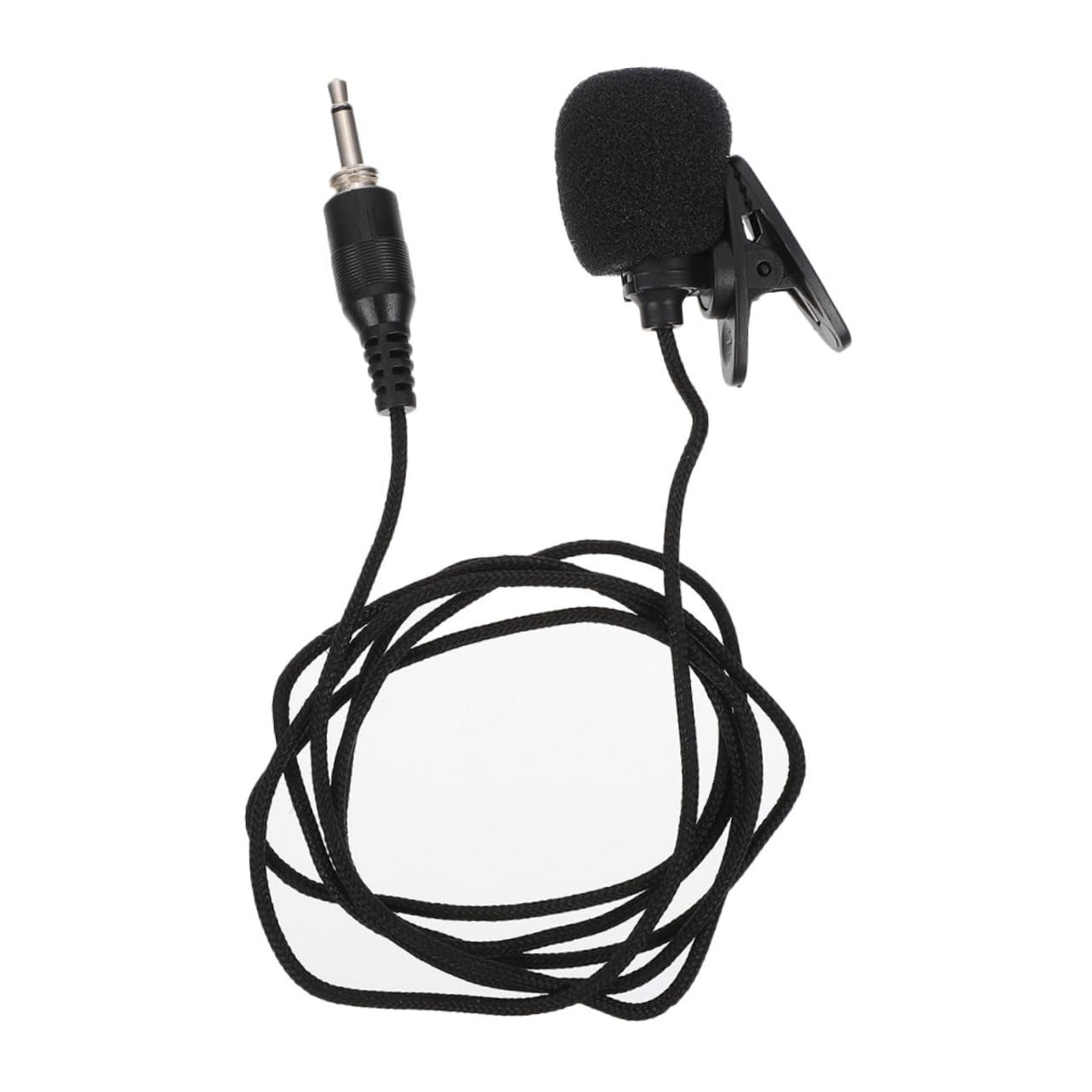 VANZACK Clip Lavalier Microphone for Recording Threaded Lapel Mic Durable and Versatile Compatibility with Smartphones Tablets and Laptops for Audio Interviews