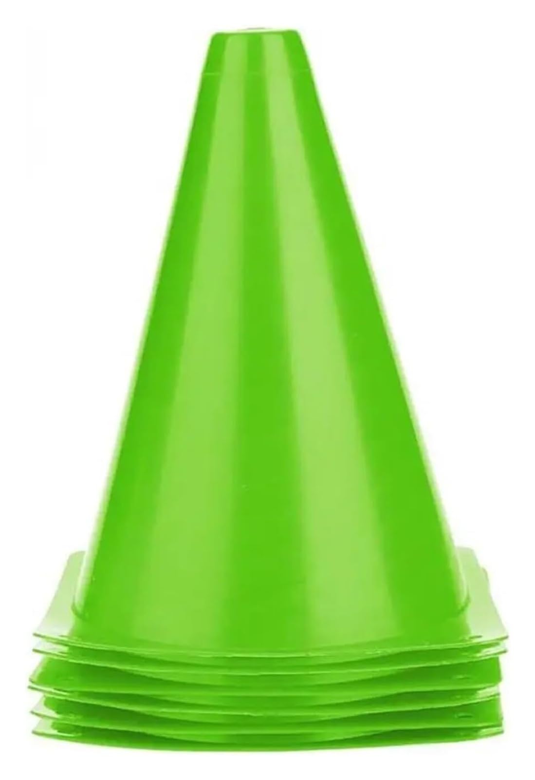 Conos para Entrenamiento Deportivo, Conos de Entrenamiento Deportivo, 10 Uds., Multicolor, 18/23cm, fútbol, ​​Patinaje, Fitness, Juegos Interiores al Aire Libre