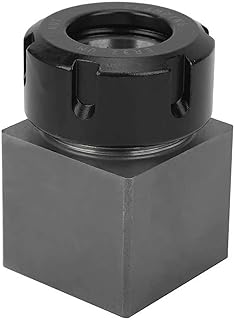 TEYWET Coupler Flexible Coupling Collet Chuck Block Holder Hard Steel for CNC Lathe Engraving Machine Metal