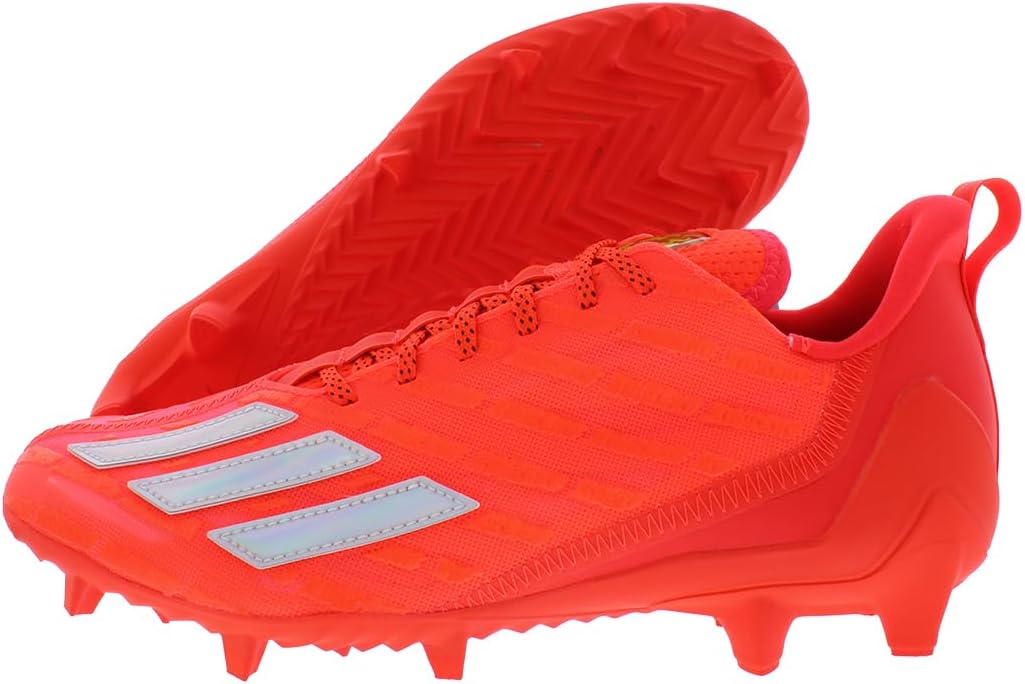 adidas red colour sports shoes