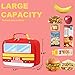 Toddler Backpack Boy Girls Preschool Bookbag Fire Truck Kindergarten 3D Daycare Bags Lunch Box