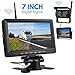 Produktbild Kabellos Digital Rückfahrkamera Set, 7" LCD Funk rückfahrkamera drahtlos mit Monitor,IP68 Wasserdicht Super Nachtsicht Wireless Backup Kamera-Kit, einparkhilfe nachrüsten für Anhänger, Bus, LKW
