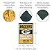 WinCraft Green Bay 4 Time Super Bowl Champions Double Sided Garden Flag