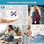 Digital Camera, 4K Vlogging Camera for YouTube Autofocus 48MP UHD Cameras for Photography with Anti-Shake, 16X Digital Zoom Point and Shoot Digital Camera with 32GB Card for Teens Adult Beginner-White - Image 5