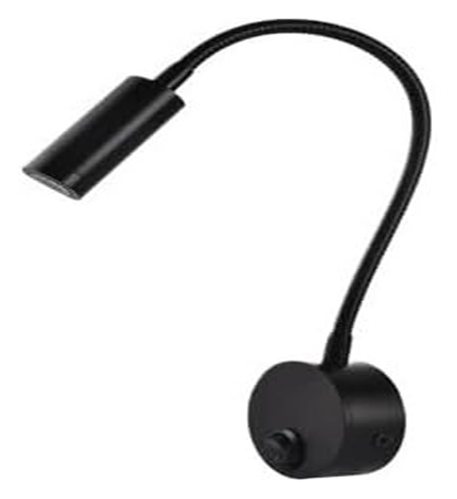 Światło LED, Zestaw 2 lampek do czytania naściennych 3000–6000 K Kinkiet ścienny do gabinetu Lampka nocna LED(Natural White 4000k,2 no plug)